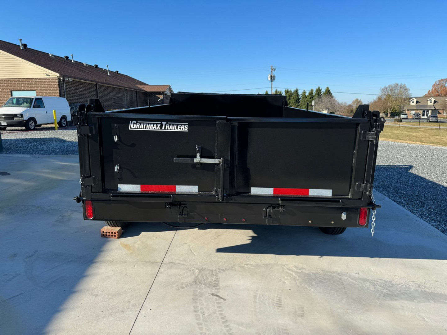 New 2026 Gratimax 7X12 Dump Trailer