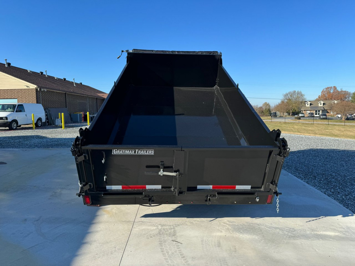New 2026 Gratimax 7X12 Dump Trailer