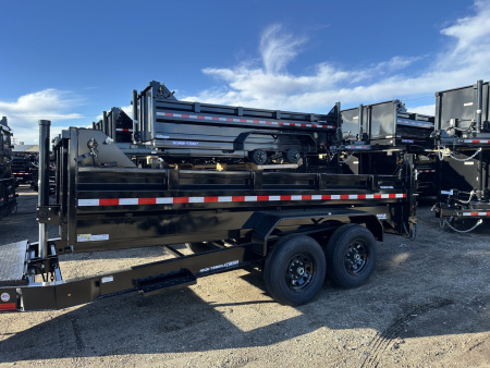 New 2026 Sure-Trac 7X16 17.6k PRO SER TEL Dump Trailer