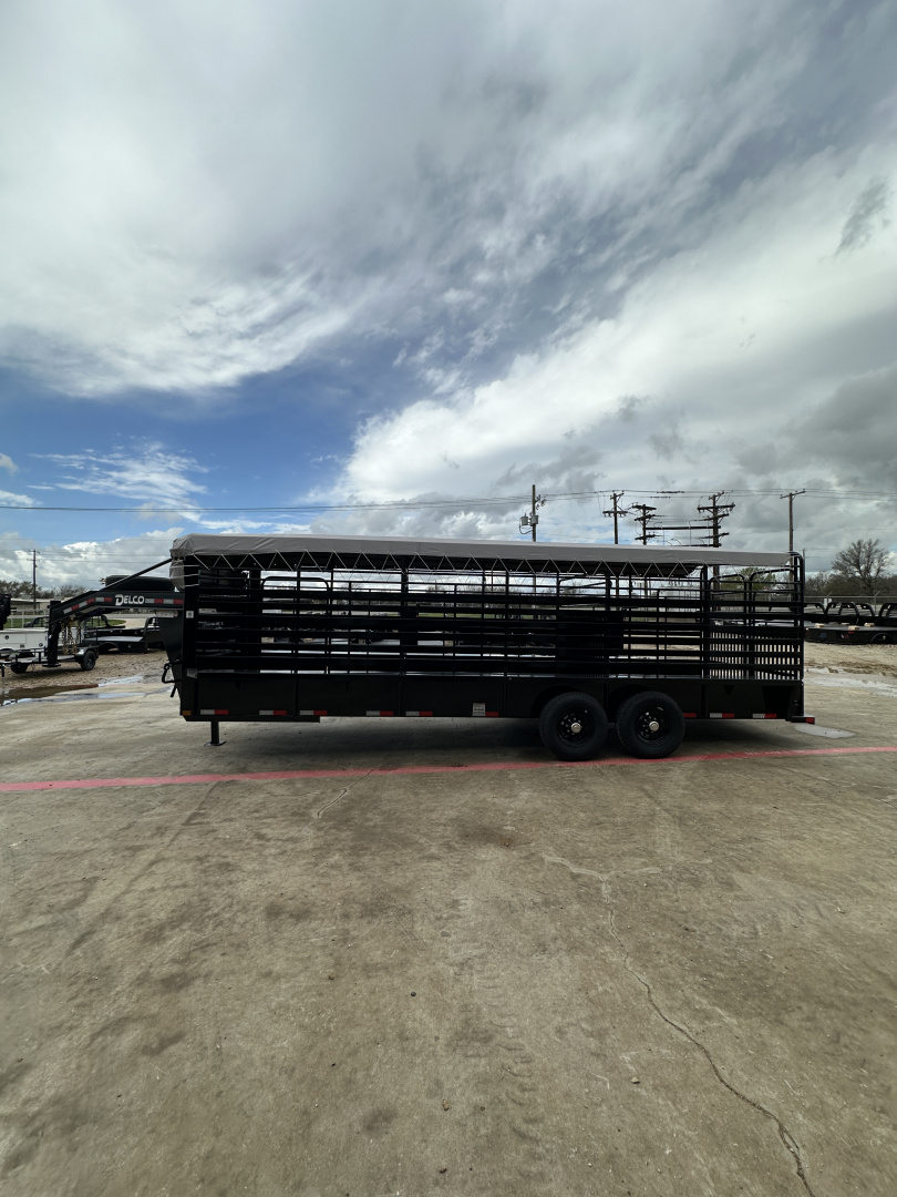 New 2026 Delco Trailers B824 Stock / Stock Combo Trailer