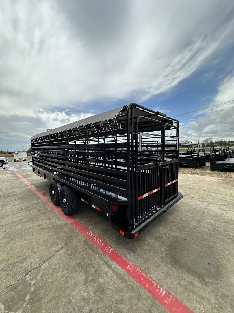 New 2026 Delco Trailers B824 Stock / Stock Combo Trailer
