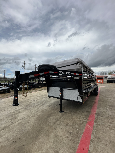 New 2026 Delco Trailers B824 Stock / Stock Combo Trailer