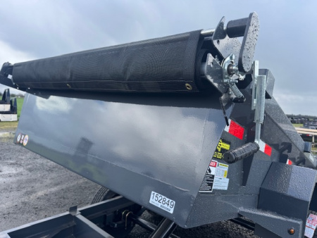 New 2026 LAMAR TRAILERS 60" x 10' DS25 Tandem Axle 10K Dump Trailer 18" SIDES