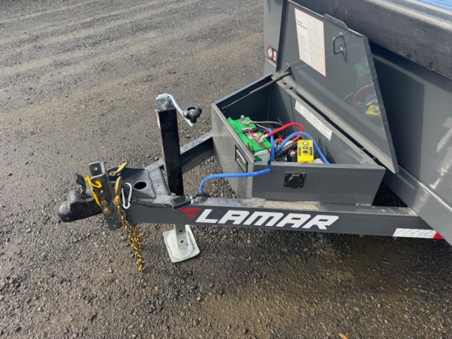 New 2026 LAMAR TRAILERS 60" x 10' DS25 Tandem Axle 10K Dump Trailer 18" SIDES