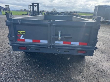 New 2026 LAMAR TRAILERS 60" x 10' DS25 Tandem Axle 10K Dump Trailer 18" SIDES
