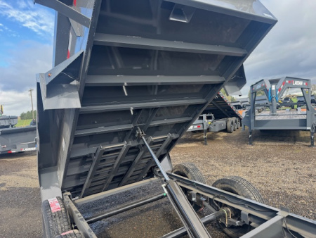New 2026 LAMAR TRAILERS 60" x 10' DS25 Tandem Axle 10K Dump Trailer 18" SIDES