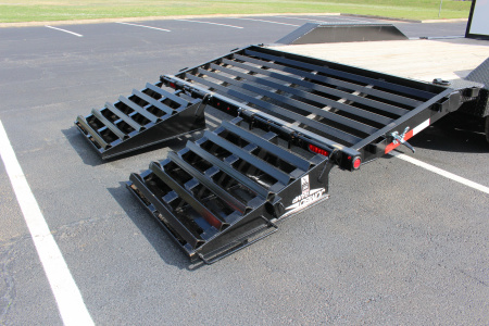 New 2026 Top Hat HYBRID 22'X102" Wide Drive Over Fender Hauler 14k Equipment Trailer