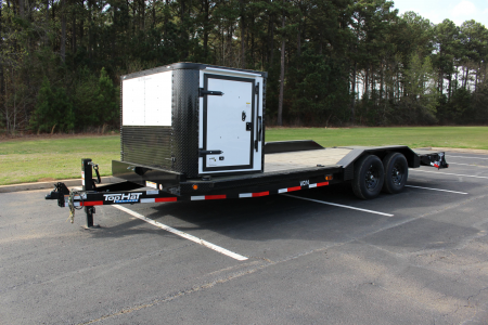 New 2026 Top Hat HYBRID 22'X102  Wide Drive Over Fender Hauler 14k Equipment Trailer