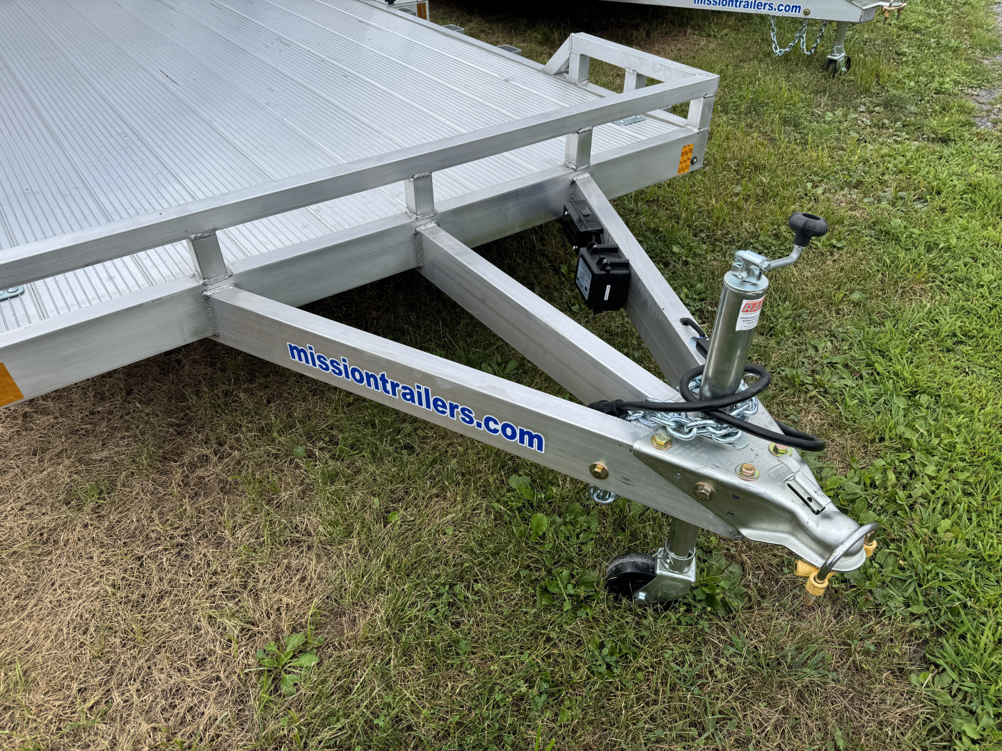 New 2026 Mission MOCH8X20 AL 10K 20 Foot Aluminum Deck Car Hauler