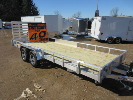 New 2026 Quality Steel and Aluminum Simplicity Utility Trailer