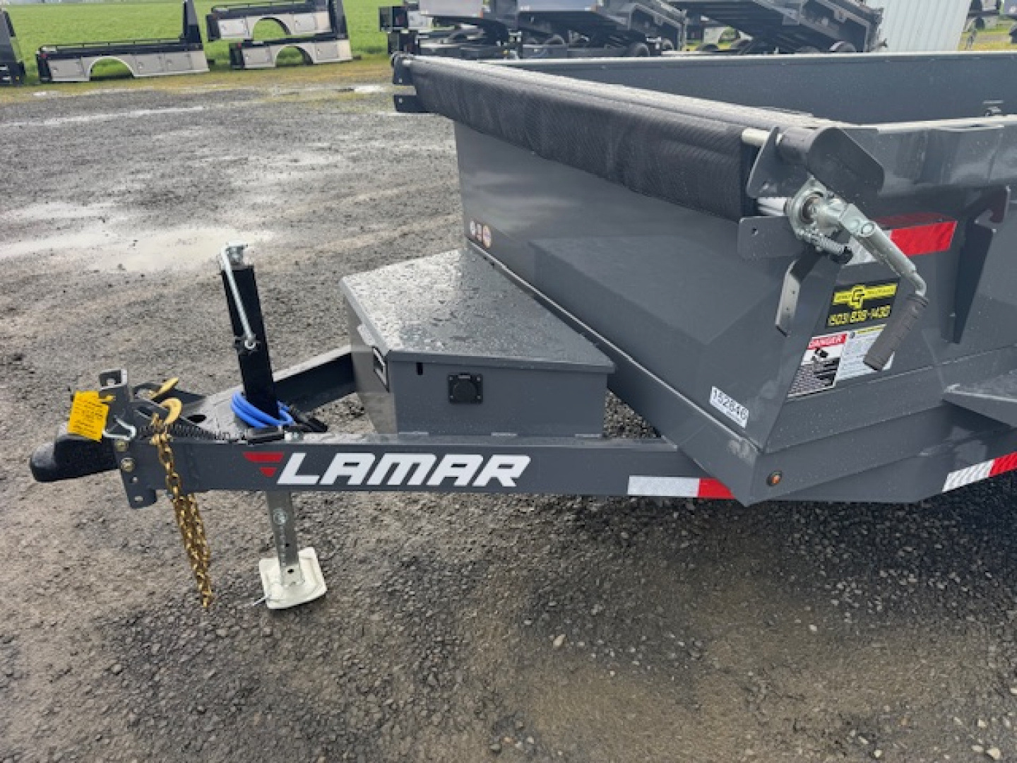 New 2026 LAMAR TRAILERS 60" x 10' DS25 Tandem Axle 10K Dump Trailer 18" SIDES