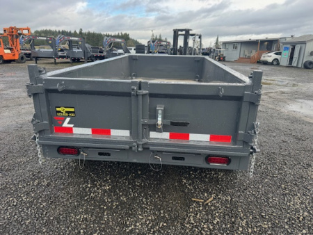 New 2026 LAMAR TRAILERS 60" x 10' DS25 Tandem Axle 10K Dump Trailer 18" SIDES