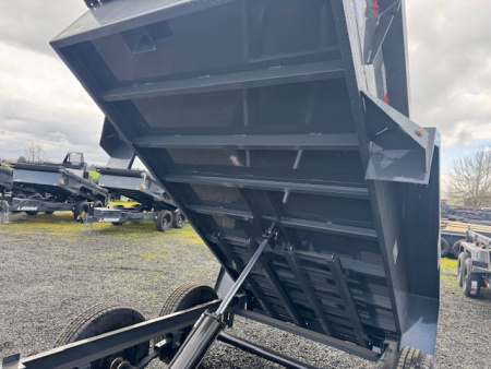 New 2026 LAMAR TRAILERS 60" x 10' DS25 Tandem Axle 10K Dump Trailer 18" SIDES