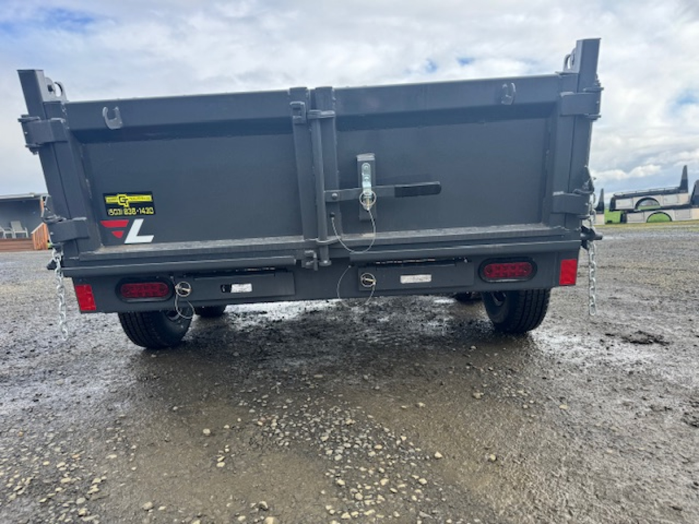 New 2026 LAMAR TRAILERS 60" x 10' DS23 Tandem Axle 7K Dump Trailer 18" SIDES