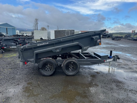 New 2026 LAMAR TRAILERS 60" x 10' DS23 Tandem Axle 7K Dump Trailer 18" SIDES