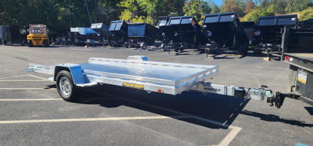 New 6' 6 x 15 Aluma 7815 Tilt Utility Trailer 4.25k