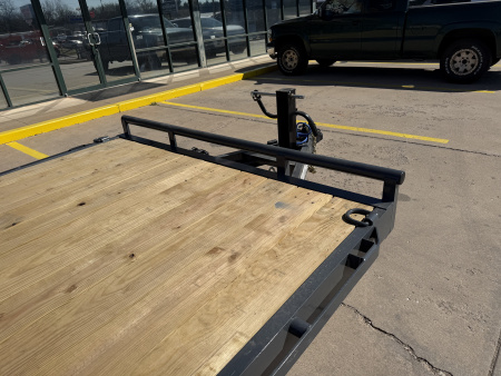 New #148136 2026 LAMAR H6 22 X 83 TANDEM AXLE 14K EQUIPMENT HAULER W/ SLIDE IN RAMPS