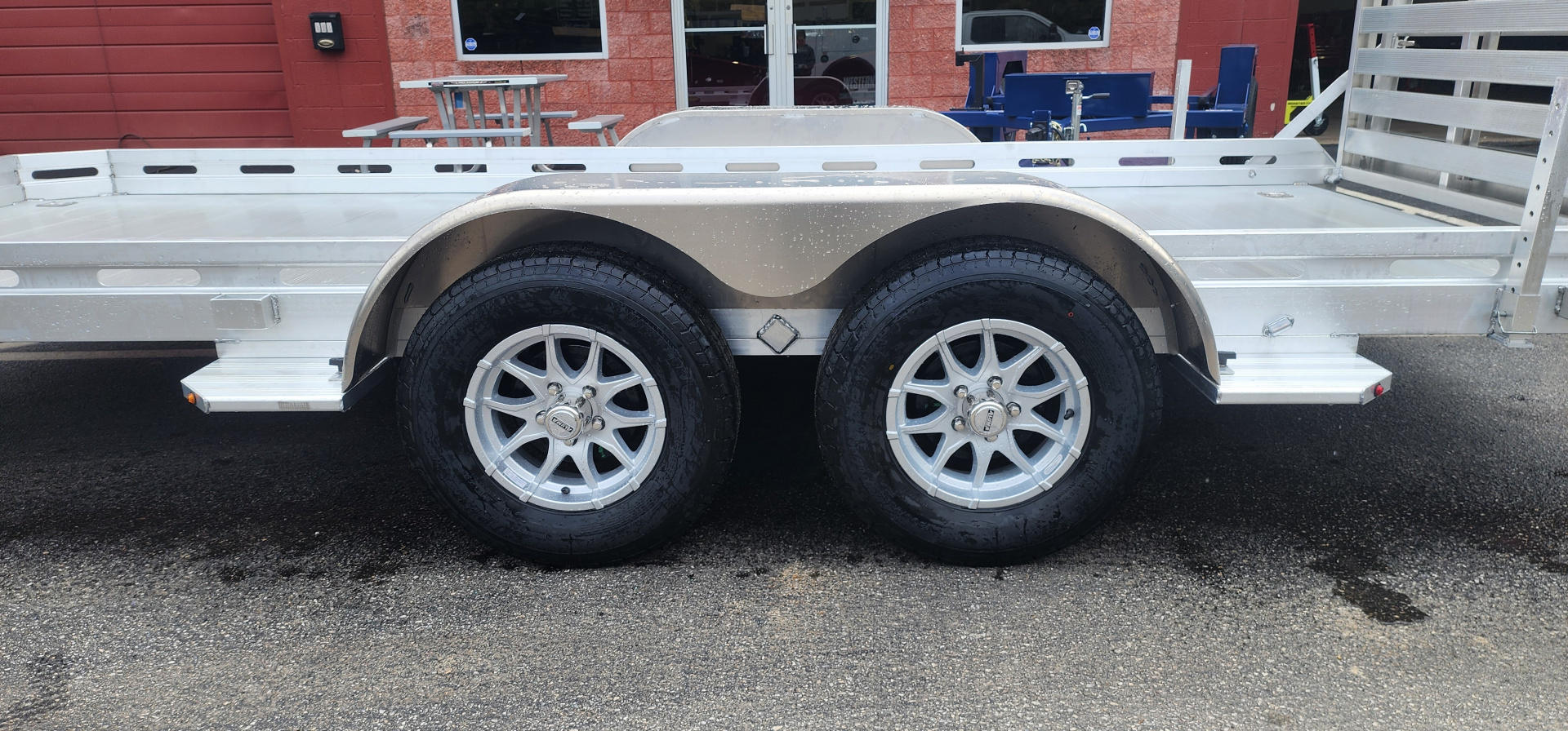 New 6' 6 x 16 Aluma 7816 Car / Racing Trailer 7k