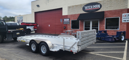 New 6' 6 x 16 Aluma 7816 Car / Racing Trailer 7k