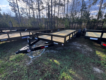 New 2026 Sure-Trac 7'X24' TUBE TOP UTILITY 10K Trailer