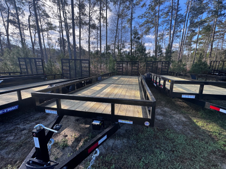 New 2026 Sure-Trac 7'X24' TUBE TOP UTILITY 10K Trailer