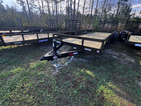 New 2026 Sure-Trac 7'X24' TUBE TOP UTILITY 10K Trailer