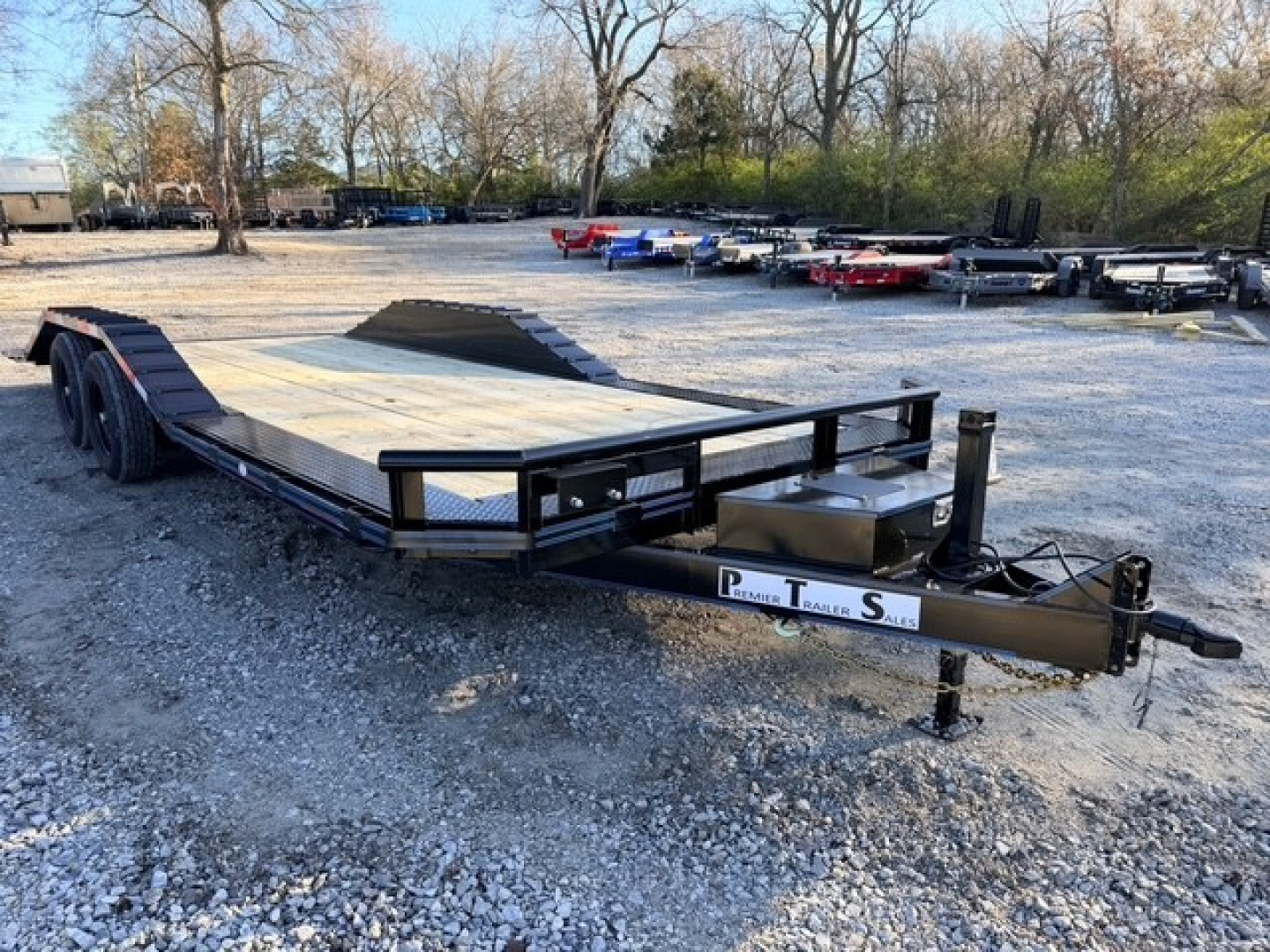 New 2026 Bellwether MFG 12K 22' Car Hauler Power Tilt 102" Wide Car Hauler