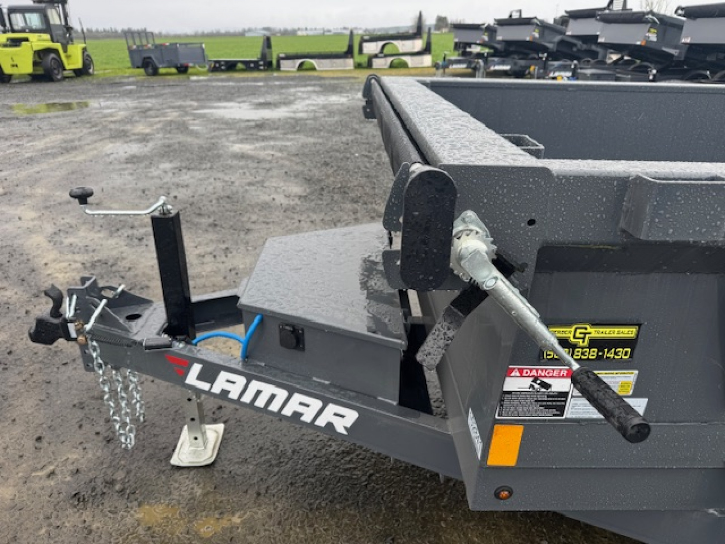 New 2026 LAMAR TRAILERS 60" x 10' DS23 Tandem Axle 7K Dump Trailer 18" SIDES