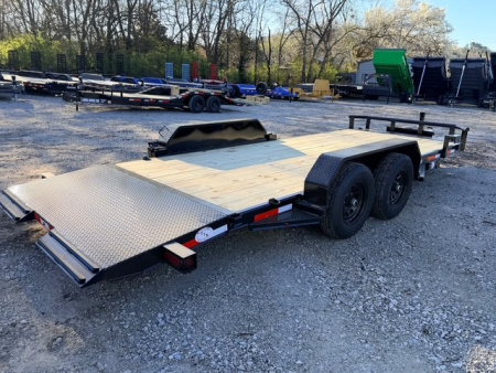 New 2026 Bellwether MFG 12K 20' Car Hauler Power Tilt 83" Wide Car Hauler