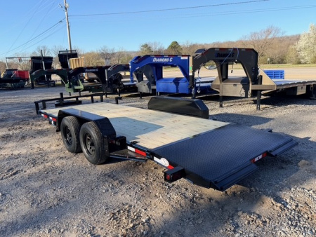 New 2026 Bellwether MFG 12K 20' Car Hauler Power Tilt 83" Wide Car Hauler