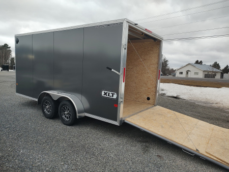 New 2026 ALCOM C7X16-TA STEALTH XLT PRO SERIES Aluminum Cargo / Enclosed Trailer