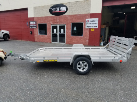 New 6.5' x 12' ALUMA 7712H Aluminum Utility Trailer 3k