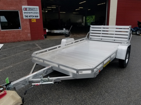New 6.5' x 12' ALUMA 7712H Aluminum Utility Trailer 3k
