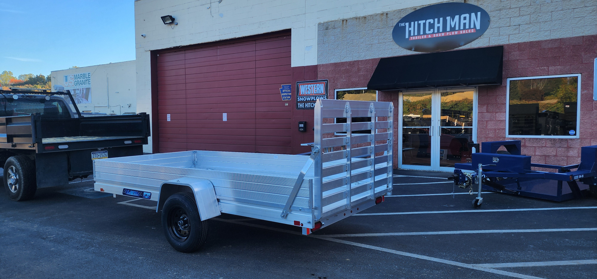 New 5' 8" x 12' Aluma 6812H Aluminum Utility Trailer 3k