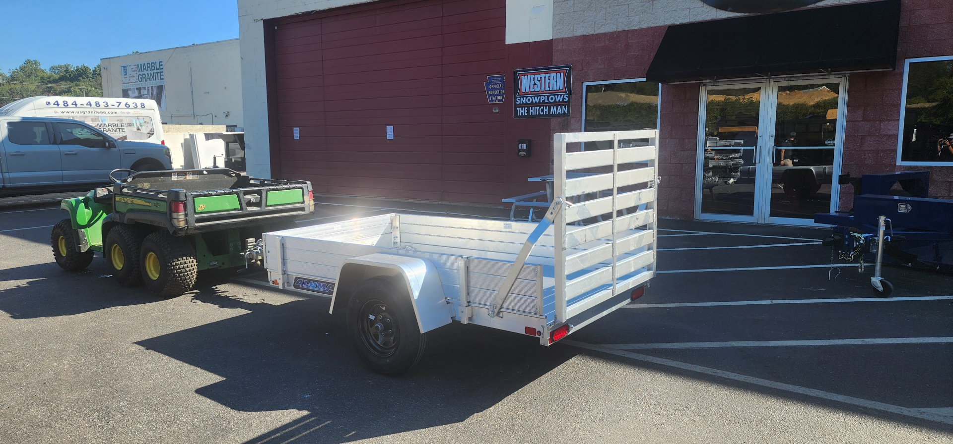 New 4' 5" x 8' ALUMA 548 Aluminum Utility Trailer 2K