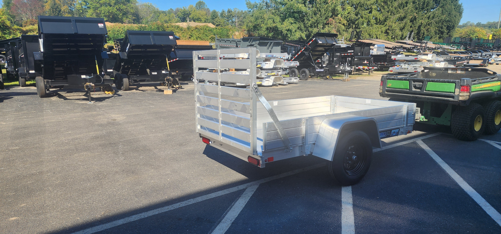 New 4' 5" x 8' ALUMA 548 Aluminum Utility Trailer 2K