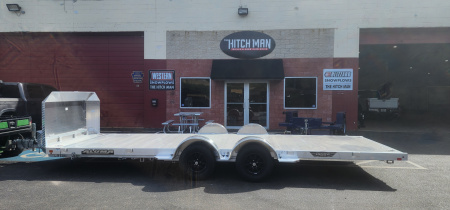 New 6' 9 x 20 Aluma 8220LP Executive Edition TILT Car / Racing Trailer 7k