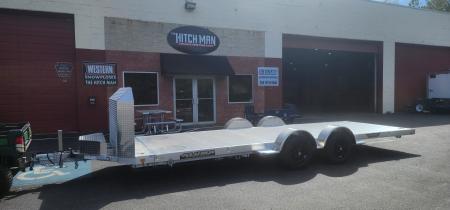 New 6' 9 x 20 Aluma 8220LP Executive Edition TILT Car / Racing Trailer 7k