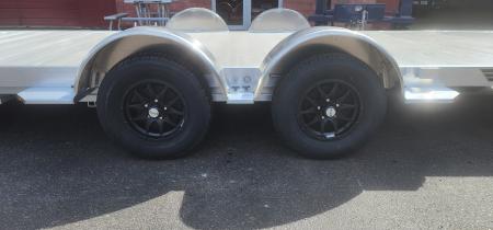 New 6' 9 x 20 Aluma 8220LP Executive Edition TILT Car / Racing Trailer 7k