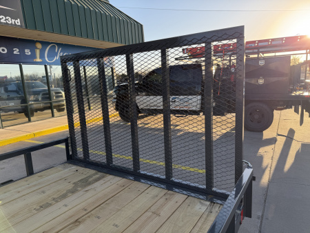 New #151518 2026 LAMAR UC 14 X 83 TANDEM AXLE SQUARE TUBE TOP 7K UTILITY W/ REAR RAMP GATE