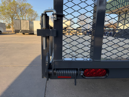 New #151518 2026 LAMAR UC 14 X 83 TANDEM AXLE SQUARE TUBE TOP 7K UTILITY W/ REAR RAMP GATE