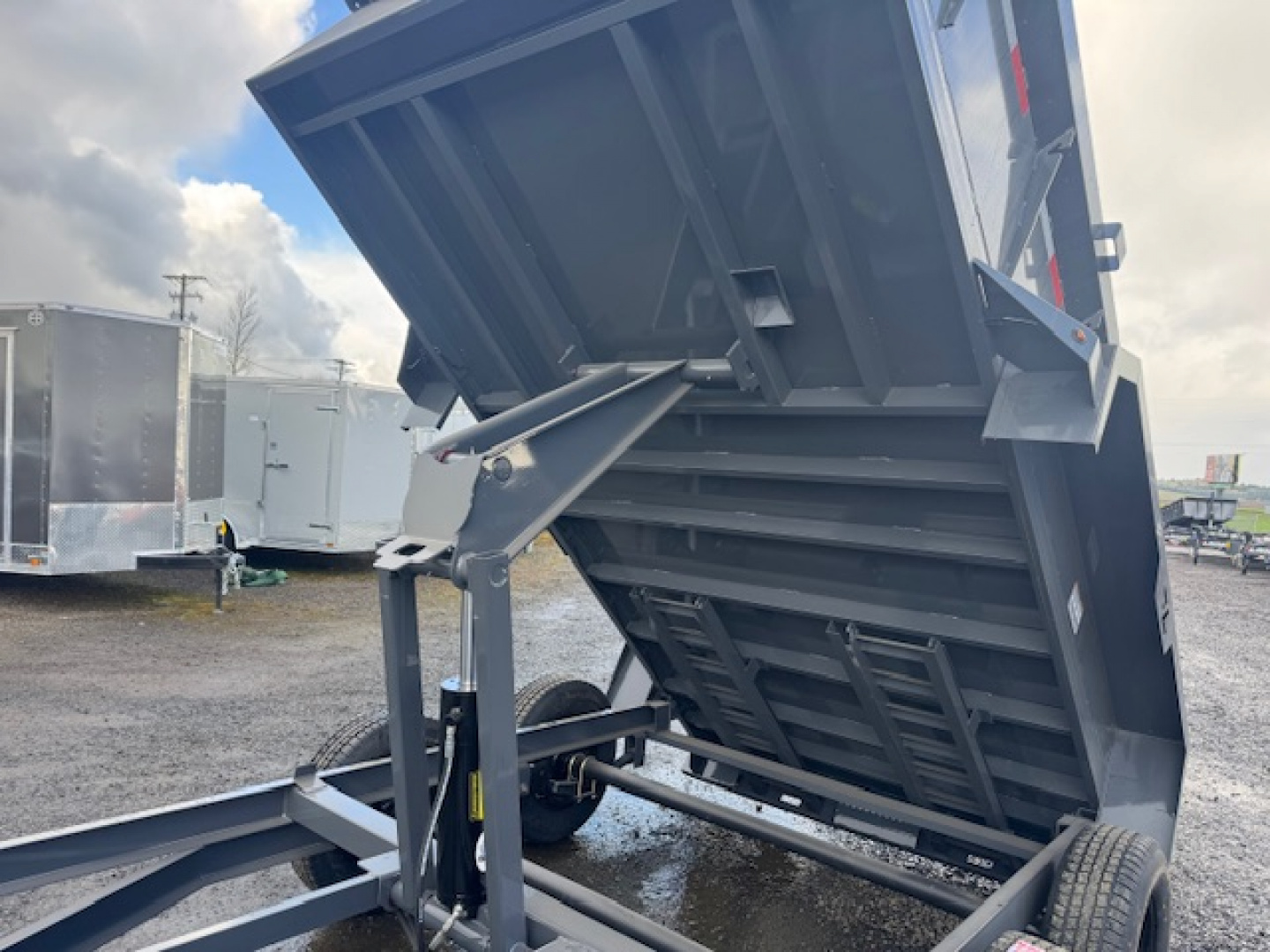 New 2026 LAMAR TRAILERS 77x12 10K DM25 Dump Trailer 24" SIDES