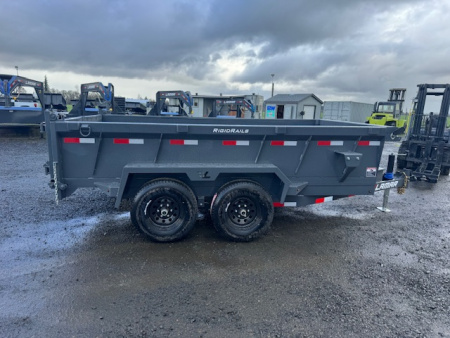 New 2026 LAMAR TRAILERS 77x12 10K DM25 Dump Trailer 24" SIDES