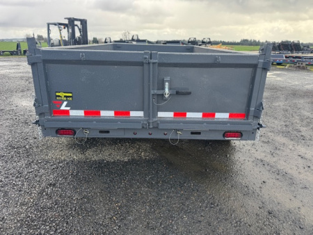 New 2026 LAMAR TRAILERS 77x12 10K DM25 Dump Trailer 24" SIDES