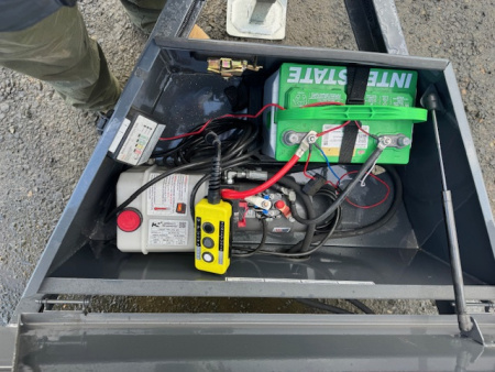 New 2026 LAMAR TRAILERS 77x12 10K DM25 Dump Trailer 24" SIDES