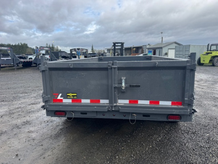 New 2026 LAMAR TRAILERS 77x12 10K DM25 Dump Trailer 24" SIDES