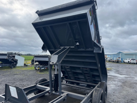 New 2026 LAMAR TRAILERS 77x12 10K DM25 Dump Trailer 24" SIDES
