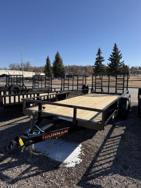 New 2026 Ironman Trailers 10TU18 Utility Trailer