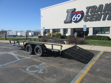 New 2026 Cam Superline 7 x 16 P-UTT8216-070 Utility Trailer 7K / Reinforced Ladder Gate