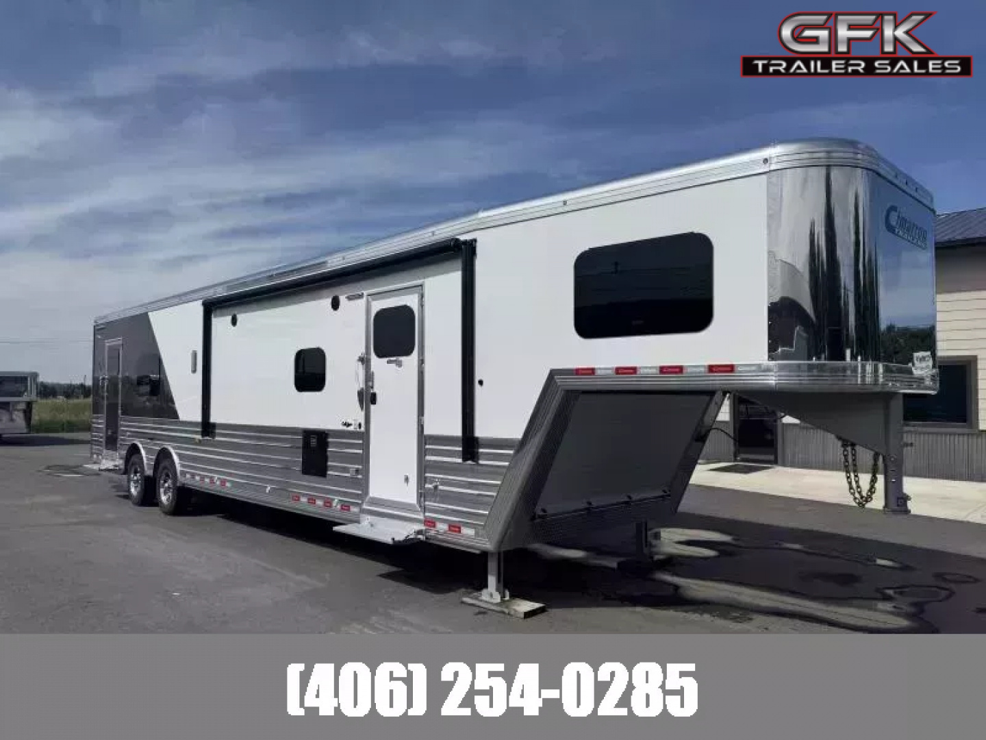 New 2027 Cimarron Freedom 16' Garage 16'6" Outlaw Conversions ToyHauler